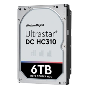Disco Duro Enterprise 6 TB / Wester Digital (WD) / Serie Ultrastar / Recomendado para Data Center y NVRs de Alta Capacidad / Alto Performace