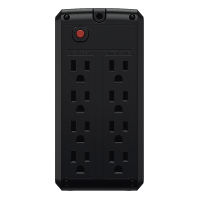 UPS de 550 VA/275 W, Topología Línea Interactiva, Entrada 120 Vca NEMA 5-15P, y 8 Salidas NEMA 5-15R, Puerto USB, Con Regulador de Voltaje (AVR) - Imagen 4
