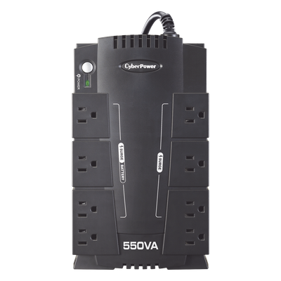 UPS de 550 VA/330 W, Topología Standby, Entrada 120 Vca NEMA 5-15P, Tipo Gabinete Compacto, Con 8 Tomas NEMA 5-15R - Imagen 2