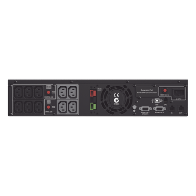 UPS de 1500 VA/1125 W, Topología Línea Interactiva, Entrada 220 Vca Tipo C14, Onda Senoidal Pura, Torre o Rack de 2 UR, Con 10 Tomas C13 de 220 Vca - Imagen 2