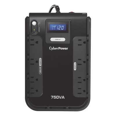 UPS de 750 VA/420 W, Topología Standby, Entrada 120 Vca NEMA 5-15P, Tipo Gabinete Compacto, Con 8 Tomas NEMA 5-15R - Imagen 2