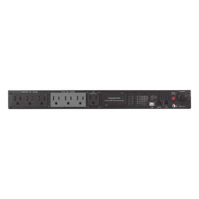UPS de 1000 VA/800 W, Topología Línea Interactiva, Entrada 120 Vca NEMA 5-15P, Onda Senoidal Pura, Torre o Rack 1 UR, Con 7 Tomas NEMA 5-15R - Imagen 2