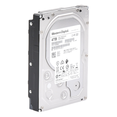 Disco Duro Enterprise 4 TB / Wester Digital (WD) / Serie Ultrastar / Recomendado para Data Center y NVRs de Alta Capacidad / Alto Performace - Imagen 3