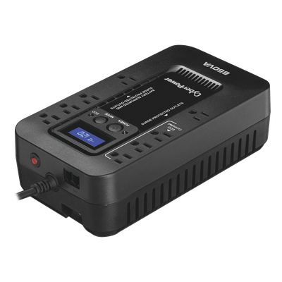 UPS de 650 VA/390 W, Topología Standby con Modo Ahorrador ECO, Entrada 120 Vca NEMA 5-15P, Con 8 Tomas NEMA 5-15R - Imagen 3