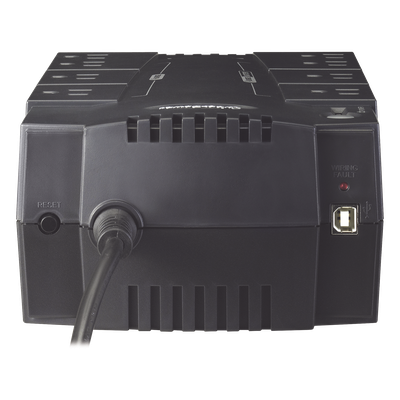 UPS de 550 VA/330 W, Topología Standby, Entrada 120 Vca NEMA 5-15P, Tipo Gabinete Compacto, Con 8 Tomas NEMA 5-15R - Imagen 4