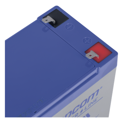Batería 12 Vcc / 9 Ah / UL / Tecnología AGM-VRLA / Para uso en equipo electrónico Alarmas de intrusión / Incendio/ Control de acceso / Video Vigilancia / Terminales F1 / Cargador recomendado CHR-80. - Imagen 5