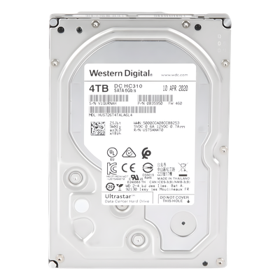 Disco Duro Enterprise 4 TB / Wester Digital (WD) / Serie Ultrastar / Recomendado para Data Center y NVRs de Alta Capacidad / Alto Performace - Imagen 4