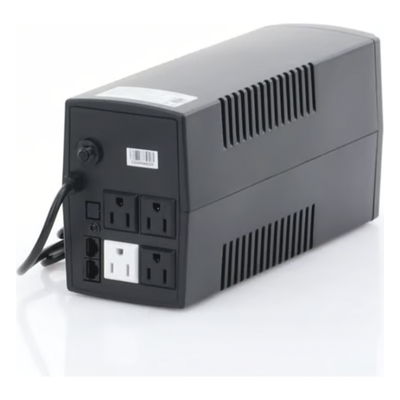 UPS de 850VA/510W / Protección contra Descarga, Sobretensión y Picos Transitorios / Entrada y Salida 120 Vca / Regulador de Voltaje AVR 80-150 Vca / Clavija NEMA 5-15P / 4 Tomas NEMA 5-15R /Sin RJ11 ni RJ45 - Imagen 4