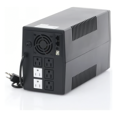UPS de 1200VA/720W / Protección contra Descarga, Sobretensión y Picos Transitorios / Entrada y Salida 120 Vca / Clavija NEMA 5-15P / 6 Tomas NEMA 5-15R - Imagen 4