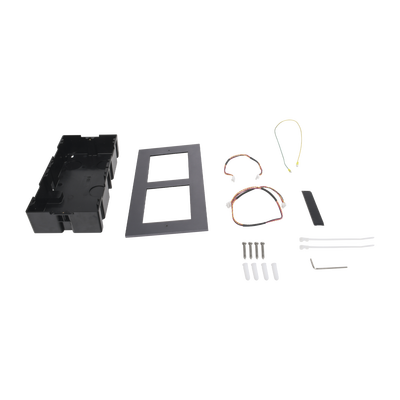 Base de 2 Espacios para EMPOTRAR Módulos de Videoporteros Hikvision - Imagen 2