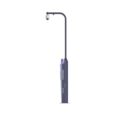 Estación de Pánico con Intercomunicador IP y Soporte para Cámara y/o PTZ - Imagen 2