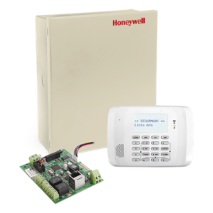 Panel de alarma Ademco VISTA-48LA para 48 zonas y 3 particiones con teclado alfanumérico 6162RF y comunicador IP