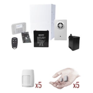 Kit de panel de alarma de intrusión VISTA-48LA con comunicador IP para zonas inalámbricas