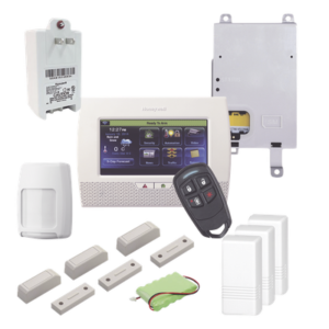 Panel de alarma inalámbrico con pantalla táctil de 7 pulgadas en español, 80 zonas y comunicador GSM, WiFi y Ethernet