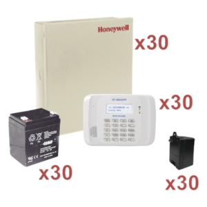 Kit de 30 paneles de alarma VISTA-48LA con batería y transformador, hasta 48 zonas y 3 particiones por panel