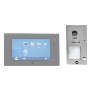 Kit de VideoPortero Manos libres: Frente de Calle y Monitor/ Hasta 16 Monitores / 2 Hilos