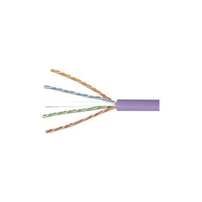 Bobina de Cable UTP Reelex, de 4 pares, Alto Desempeño Cat6, LS0H (Bajo humo, cero halógenos), Color Violeta, 23 AWG, 305m - Imagen 3