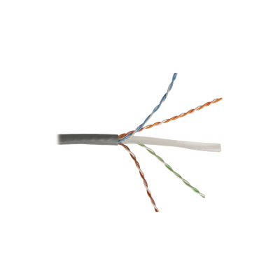 Bobina de Cable UTP Reelex, de 4 pares, Alto Desempeño Cat6, PVC (CMR), Color Gris, 23 AWG, 305m - Imagen 3