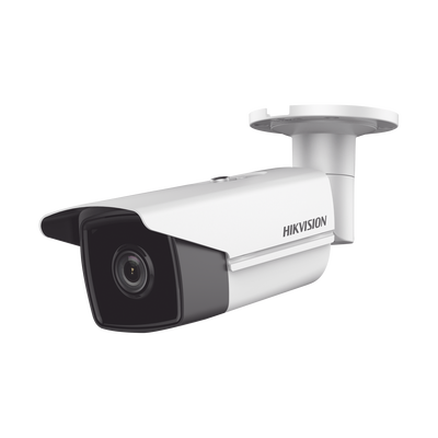 Bala IP 4 Megapixel / Lente 2.8 mm / 80 mts IR EXIR / Exterior IP67 / WDR 120 dB / PoE / Videoanaliticos (Filtro de Falsas Alarmas) / Ultra Baja Iluminación