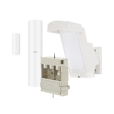 Detector de Movimiento PIR Antimascara / 100% Exterior / Inalámbrico / Hasta 12 metros a 85°; de cobertura/ Instalación a 3 metros / Incluye transmisor DS-PDMC-EG2-WB para paneles AXPRO