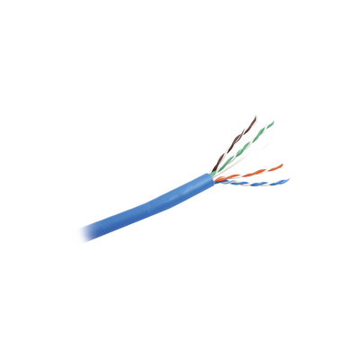 Bobina de Cable UTP 305 m. de Cobre, NetKey, Azul, Categoría 6 (24 AWG), 1000Mbps, Riser (CMR), de 4 pares - Imagen 3