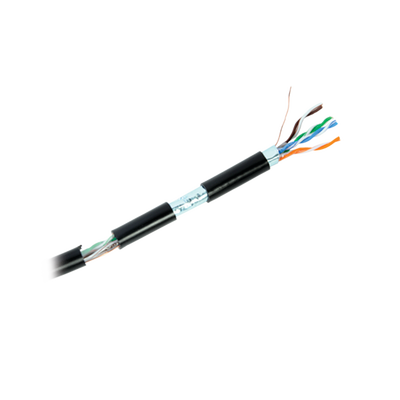 Bobina de 152.5 metros Cat6+ CALIBRE 23 Exterior Blindado tipo FTP Para Climas Extremos, UL para aplicaciones de video vigilancia y redes de datos. Para uso en Intemperie. - Imagen 3
