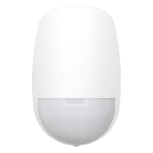 (AX PRO) Detector PIR Inalámbrico de Doble Tecnología / Inmunidad a Mascotas / Rango de Detección de 12 mts / Angulo de 85.9° de Cobertura