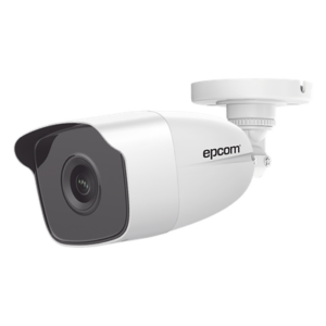 Bala TURBOHD 2 Megapíxeles (1080p) / METÁLICA / Gran Angular 103° / Lente 2.8 mm / IR EXIR 40 mts / Exterior IP66 / TVI-AHD-CVI-CVBS