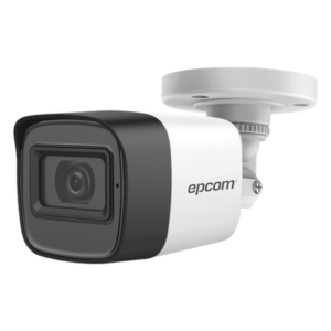 AUDIO POR COAXITRON / Bala TURBOHD 5 Megapixel / Gran Angular 85.5° / Lente 2.8 mm / 30 mts IR EXIR / Exterior IP67 / 4 Tecnologías / dWDR