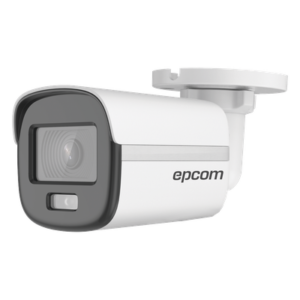 [ColorVu] Bala TURBOHD 3K (5 Megapixel) / Lente 2.8 mm / Micrófono Integrado / Imagen a Color 24/7 / Luz Blanca 20 mts / Exterior IP67 / dWDR / 4 Tecnologías / Metal