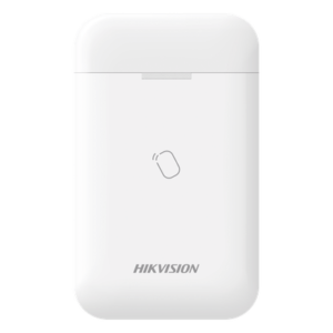 (AX PRO) Lector de Tag Inalámbrico HIKVISION / Permite Armar y Desarmar / Incluye 2 Tag DS-PT-M1