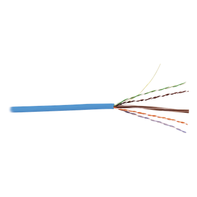 Bobina de Cable UTP Reelex, de 4 Pares, Alto Desempeño Cat6, PVC (CM), Color Azul, 23 AWG, 305 Metros (1000 Pies) - Imagen 3