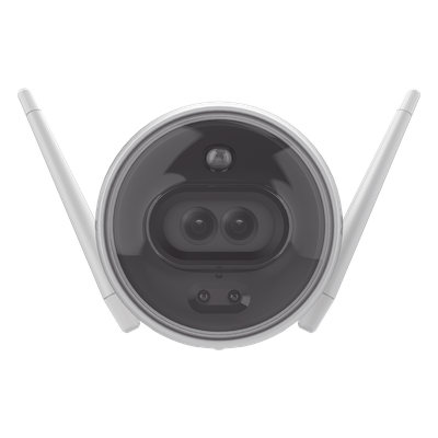 Bala IP 2 Megapíxel / Wi-Fi / Doble Lente / COLORES EN OSCURIDAD / Deteccion de Personas o Vehículos / Cruce de Línea / Intrusión a un área / Audio de dos vías / Luz Estroboscópica / Sirena / MicroSD - Imagen 3