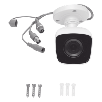 Bala TURBOHD 2 Megapíxeles (1080p) / METALICA / Gran Angular 103° / Lente 2.8 mm / IR EXIR Inteligente 20 mts / Exterior IP66 / TVI-AHD-CVI-CVBS - Imagen 5