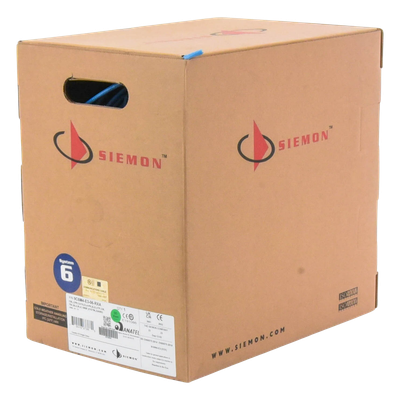 Bobina de Cable UTP Reelex, de 4 Pares, Alto Desempeño Cat6, PVC (CM), Color Azul, 23 AWG, 305 Metros (1000 Pies) - Imagen 4