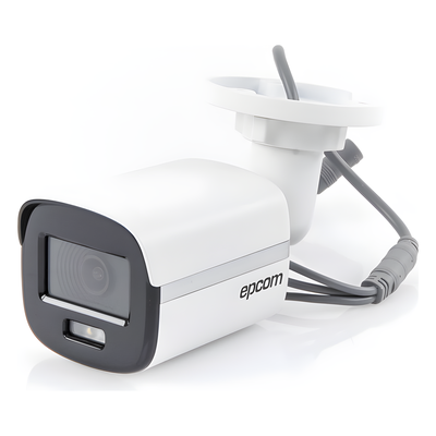 Bala TURBOHD 2 Megapíxel (1080p) / Lente 2.8 mm / ColorVu / Imagen a color 24/7 / METAL / Luz Blanca 20 mts / Exterior IP67 / TVI-AHD-CVI-CVBS / dWDR - Imagen 2