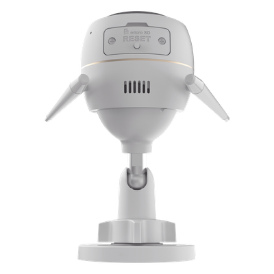 Bala IP 2 Megapíxel / Wi-Fi / Doble Lente / COLORES EN OSCURIDAD / Deteccion de Personas o Vehículos / Cruce de Línea / Intrusión a un área / Audio de dos vías / Luz Estroboscópica / Sirena / MicroSD - Imagen 4