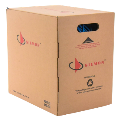 Bobina de Cable UTP Reelex, de 4 Pares, Alto Desempeño Cat6, PVC (CM), Color Azul, 23 AWG, 305 Metros (1000 Pies) - Imagen 5