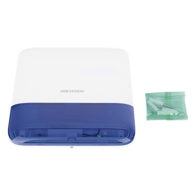 (AX PRO) Sirena Inalámbrica con Estrobo Azul para Exterior IP65 / 110 dB - Imagen 6