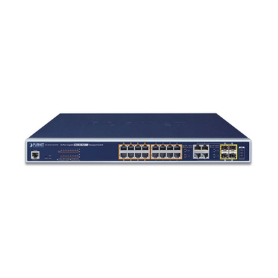 Switch administrable L2, 16 puertos 10/100/1000T Ultra PoE + 4 puertos Gigabit Combo TP/SFP - Imagen 5