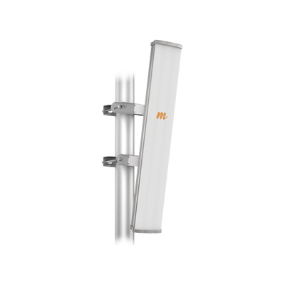 Antena Sectorial MIMO 4X4 de 45 º, 4.9 - 6.4 GHz, IP55, Ganancia de 22 dBi, 4 Conectores N-hembra, Montaje y Jumper tipo N incluido. - Imagen 3