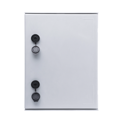 Gabinete de Poliéster IP65 Uso en Intemperie (300 x 400 x 200 mm) con Placa Trasera Interior (Incluye Chapa y Llave). - Imagen 2