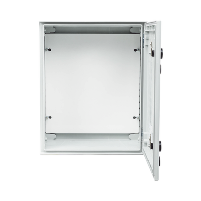 Gabinete de Poliéster IP65 Uso en Intemperie (400 x 500 x 200 mm) con Placa Trasera Interior (Incluye Chapa y Llave). - Imagen 4