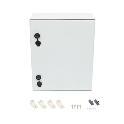 Gabinete de Poliéster IP65 Uso en Intemperie (400 x 500 x 200 mm) con Placa Trasera Interior (Incluye Chapa y Llave). - Imagen 6