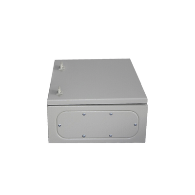 Gabinete de Acero IP66 Uso en Intemperie (500 x 700 x 250 mm) con Placa Trasera Interior y Compuerta Inferior Atornillable (Incluye Chapa y Llave). - Imagen 3