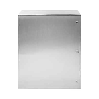 Gabinete de Acero Inoxidable IP66 Uso en Intemperie (800 x 1000 x 300 mm) con Placa Interna Galvanizada. - Imagen 2