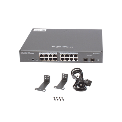 Switch Administrable PoE con 16 puertos Gigabit PoE 802.3af/at + 2 SFP para fibra 1Gb, gestión gratuita desde la nube, 240w - Imagen 8