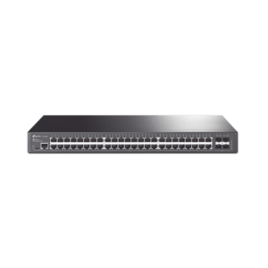 Switch JetStream SDN Administrable 48 puertos 10/100/1000 Mbps + 4 puertos SFP, administración centralizada OMADA SDN