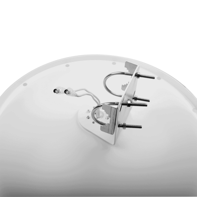 Antena Direccional en Frecuencia Extendida / 4.8 - 6.5 GHz / 28 dBi / Conector con jumper SMA-Macho Inverso incluido/ Polaridad en 90º y 45º / Montaje incluido para torre o mástil - Imagen 4
