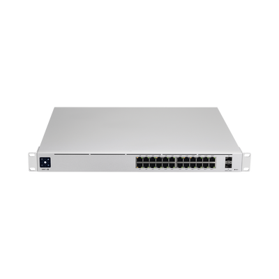 UniFi Switch USW-Pro-24-POE Gen2, Capa 3 de 24 puertos PoE 802.3at/bt + 2 puertos 1/10G SFP+, 400W, pantalla informativa - Imagen 2